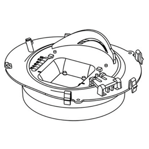 Kit: Tight-closing damper with throttle plate