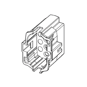 Fluorescent tube holder 2G7 133.0367.589