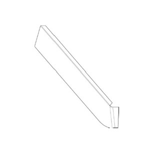 Gable right volume part 340 white