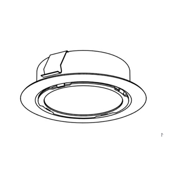 Halogen spotlight for Acetec cooker hood 392-A70T