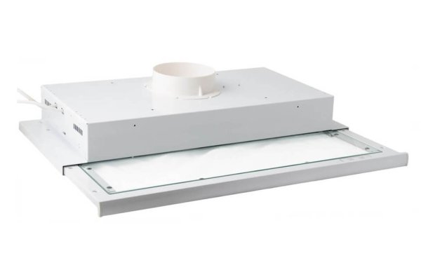 Spiskåpa 392 Vit 600mm LED