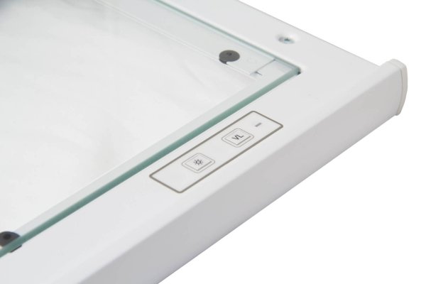 Spiskåpa 394 Vit 600mm LED