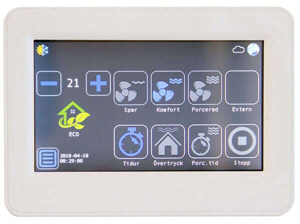 Интерфейс EvoControl